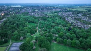 Birds Eye View of Letchworth Garden City 