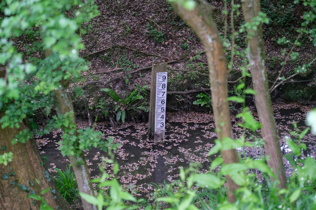 River level monitoring marker